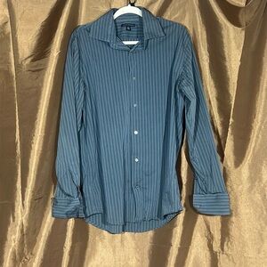 Men’s banana republic button down blue
